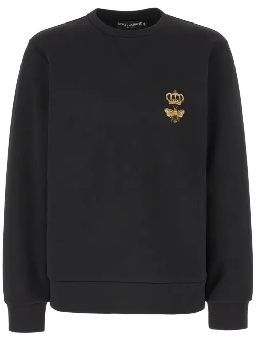 Sweat à broderies - Dolce & Gabbana - Modalova