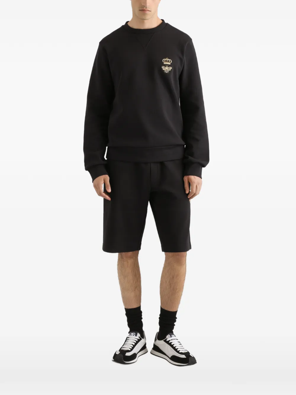 Dolce & Gabbana Sweater met patroon Zwart