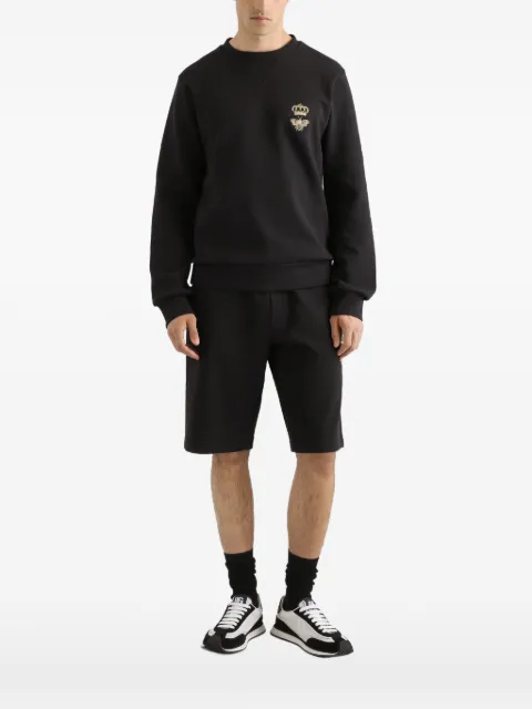 Dolce & Gabbana sudadera con logo bordado