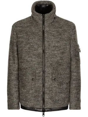 Jil Sander ウールボンバージャケット | グレー | FARFETCH JP
