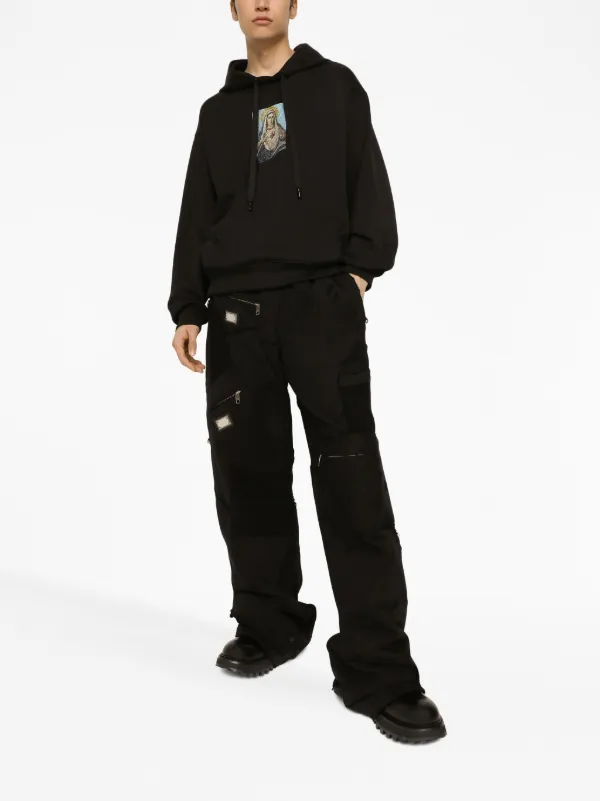 DOLCE&GABBANA パーカー 紺 2007525M0062 ドルチェ&ガッバーナ ドルガバ DOLCE&GABBANA 美品 ビー