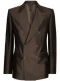 Dolce & Gabbana double-breasted suit - Brown