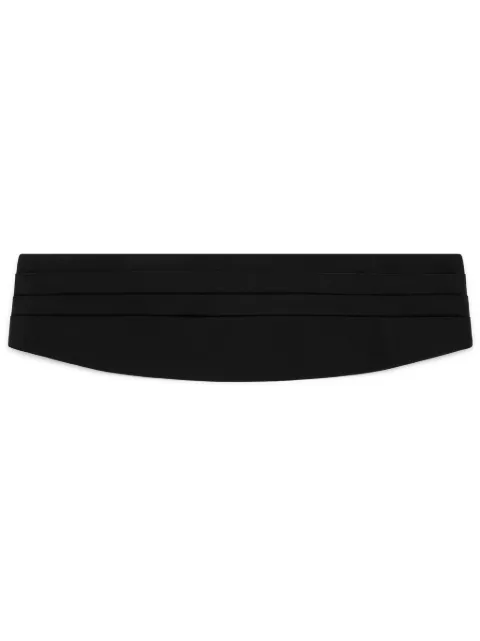 Dolce & Gabbana pleated silk cummerbund