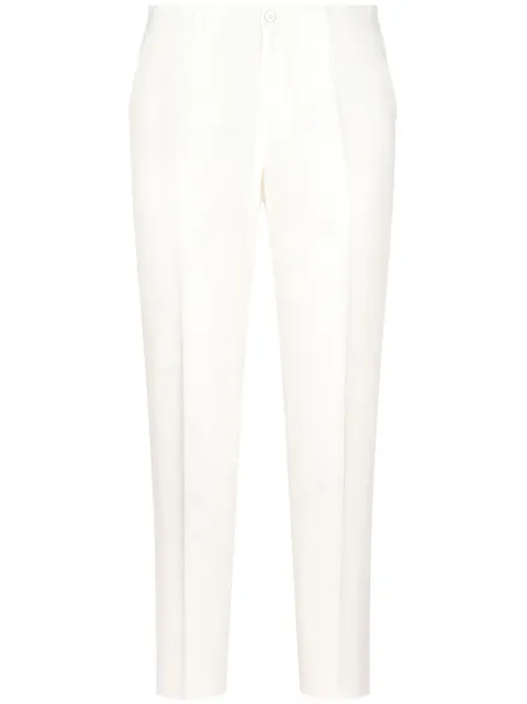 Dolce & Gabbana linen tailored trousers