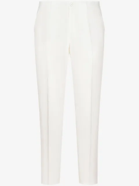 Dolce & Gabbana Pantaloni sartoriali in lino