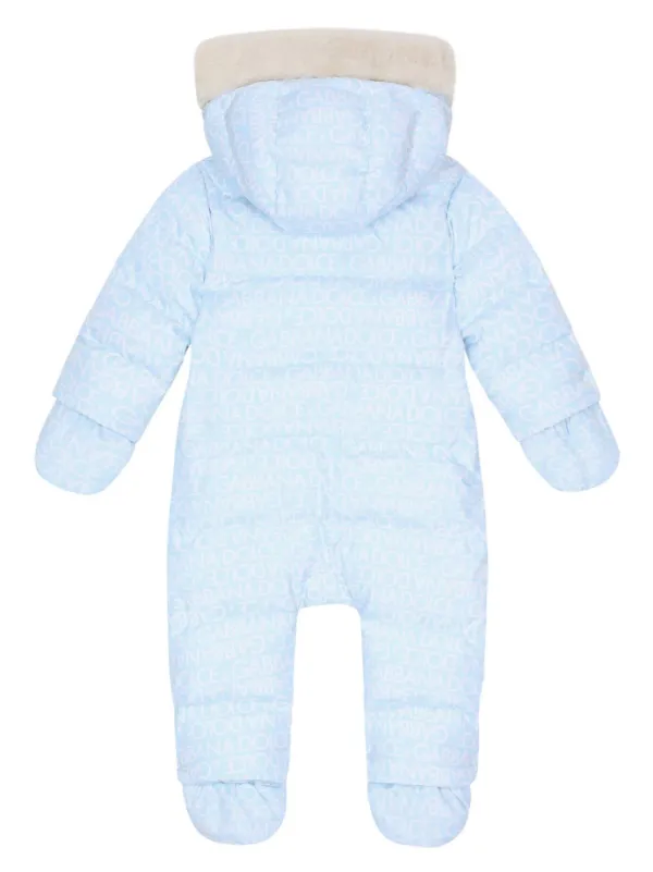 Baby hot sale padded snowsuit