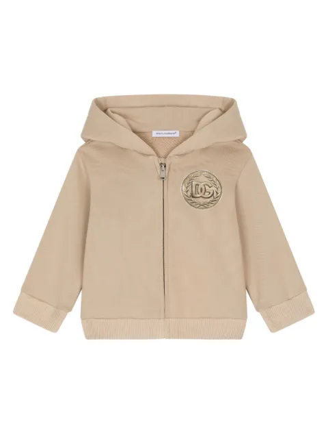 Dolce & Gabbana Kids Hoodie mit Logo-Patch