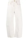 B SIDES Lasso straight-leg jeans - Neutrals