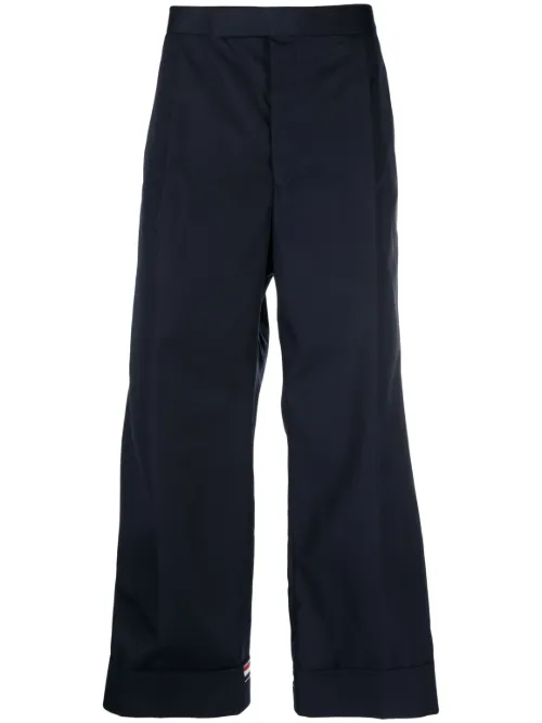Pantalon de costume à bande tricolore - Thom Browne - Modalova