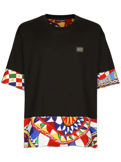 Dolce & Gabbana playera con estampado Sicilian Carretto