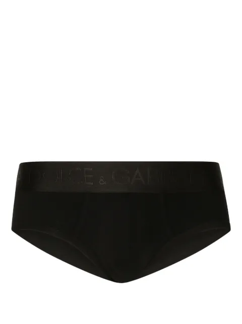 Dolce & Gabbana logo-waistband cotton briefs 