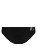 Dolce & Gabbana logo-plaque swim trunks - Black