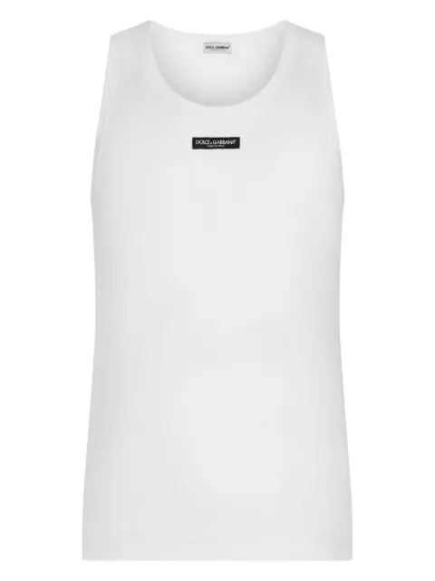 Dolce & Gabbana camiseta con parche del logo