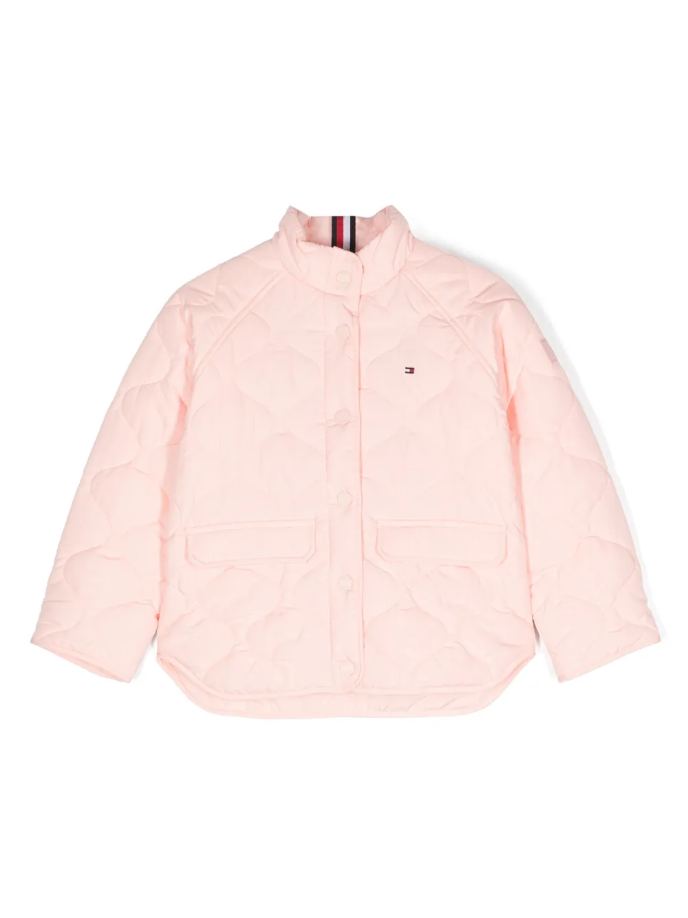 Tommy Hilfiger Junior Jack met geborduurd logo Roze