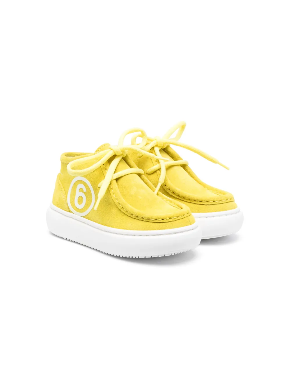 MM6 Maison Margiela Kids high top calf leather Sneakers Farfetch