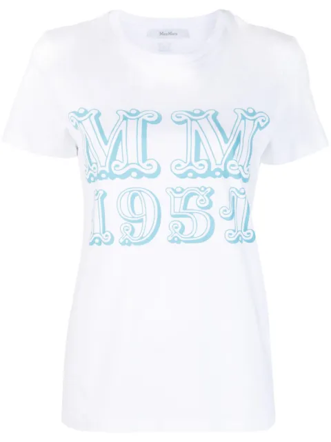 Max Mara logo-print cotton T-shirt