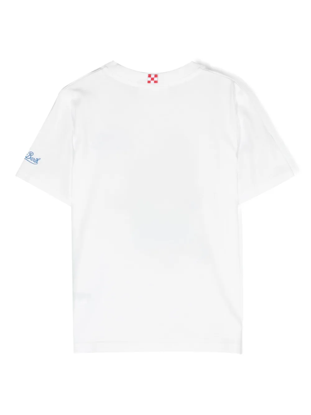 MC2 Saint Barth Kids T-shirt met teddybeerprint - Wit