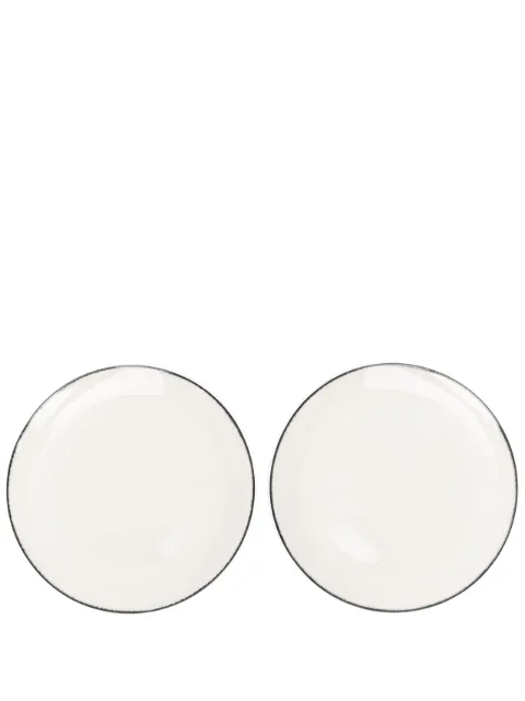 Ann Demeulemeester X Serax Dé porcelain plates (set of 2)