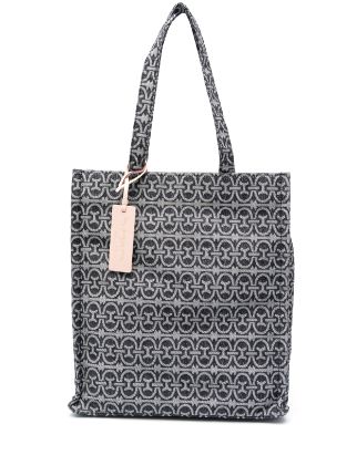 Coccinelle monogram print Tote Bag Farfetch