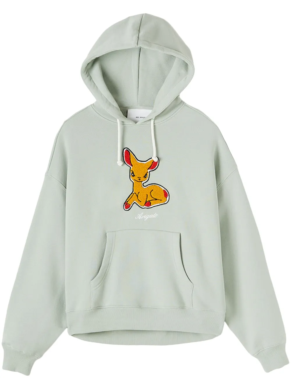 Axel Arigato Juniper Appliqu?d Hoodie In Green