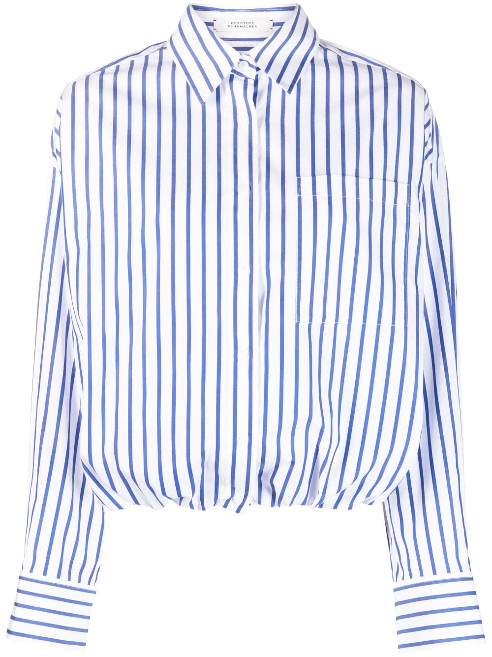 Dorothee Schumacher stripe-print Cotton Shirt - Farfetch