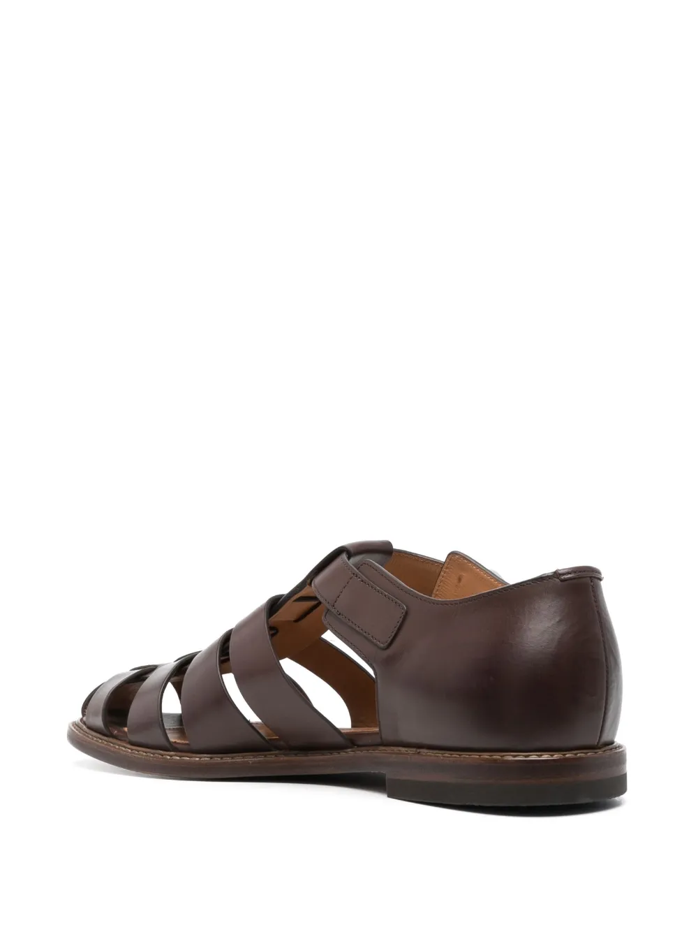 Shop Church's Hove Caged Sandals In Brown