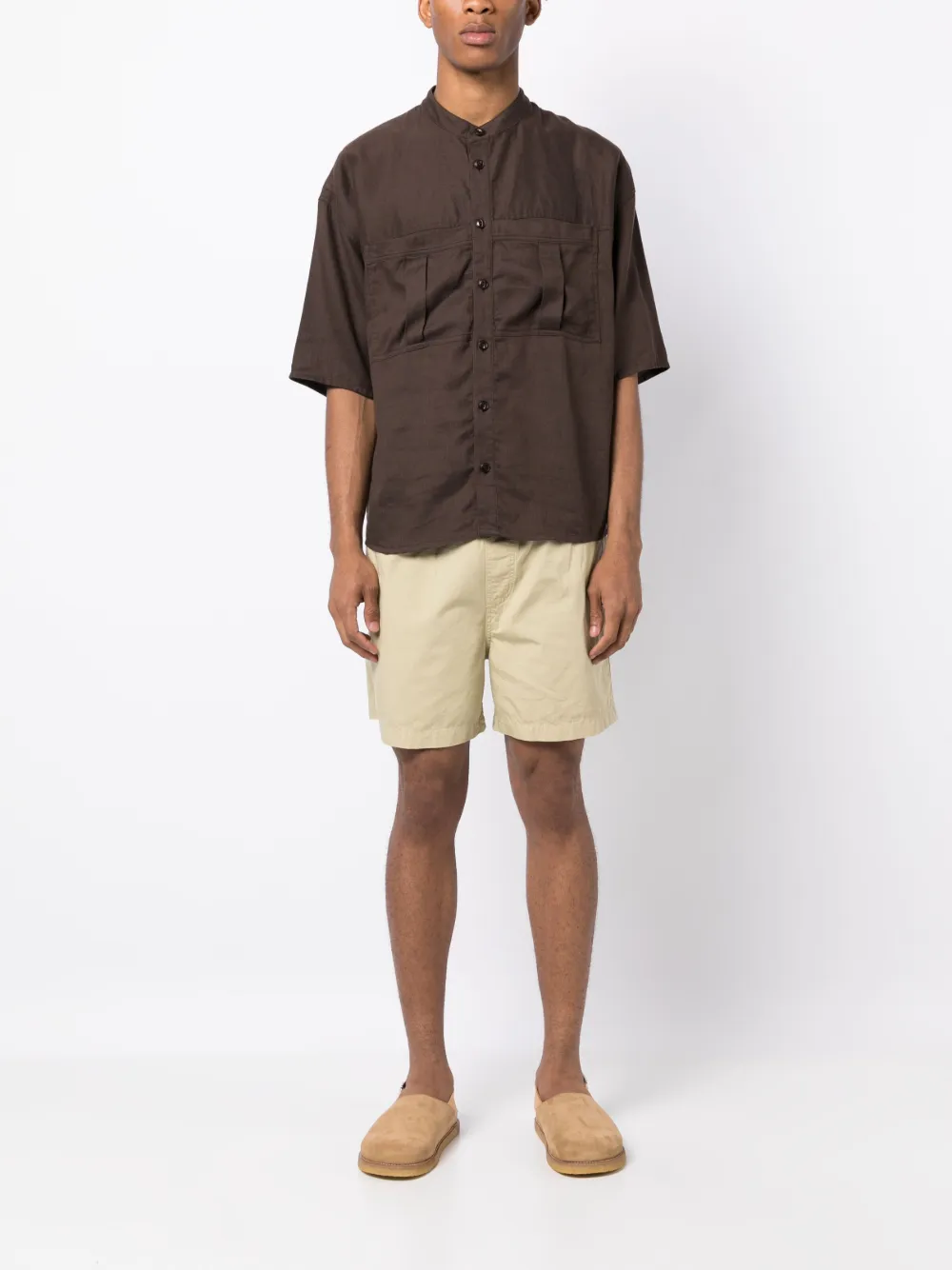 YMC Bermuda shorts - Geel