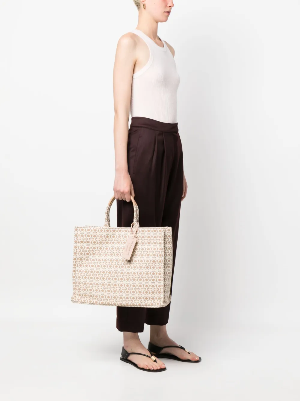 Coccinelle Never Without tote bag - Beige