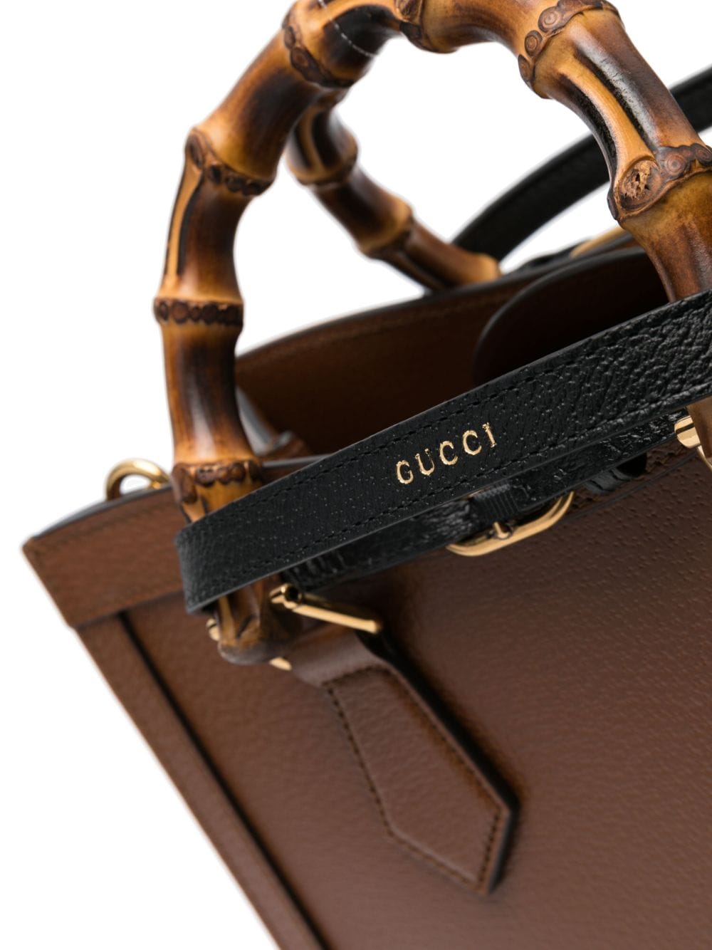 Shop Gucci Diana Tete Bag In Brown