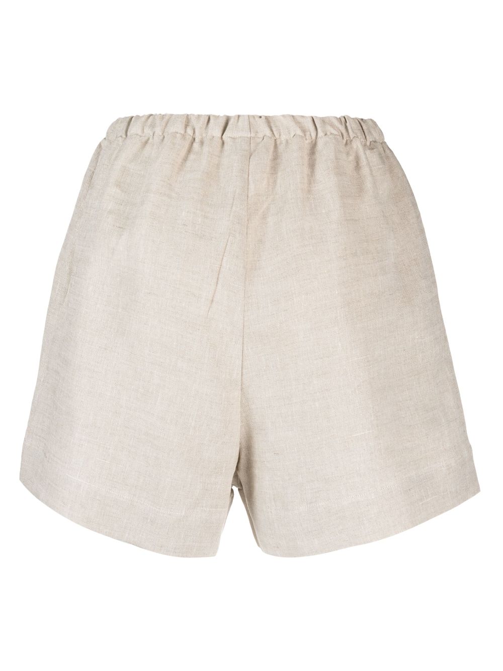 Baserange Linnen shorts - Beige
