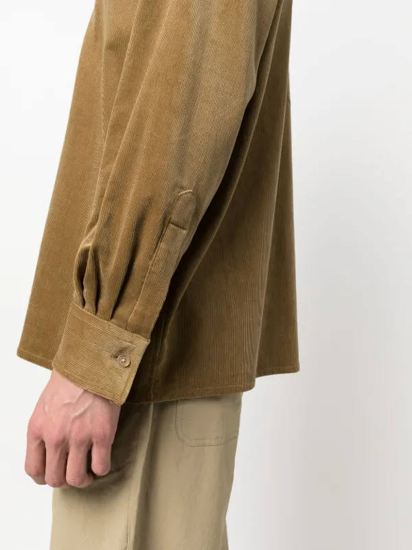 AURALEE WASHED CORDUROY SHIRTS JACKET