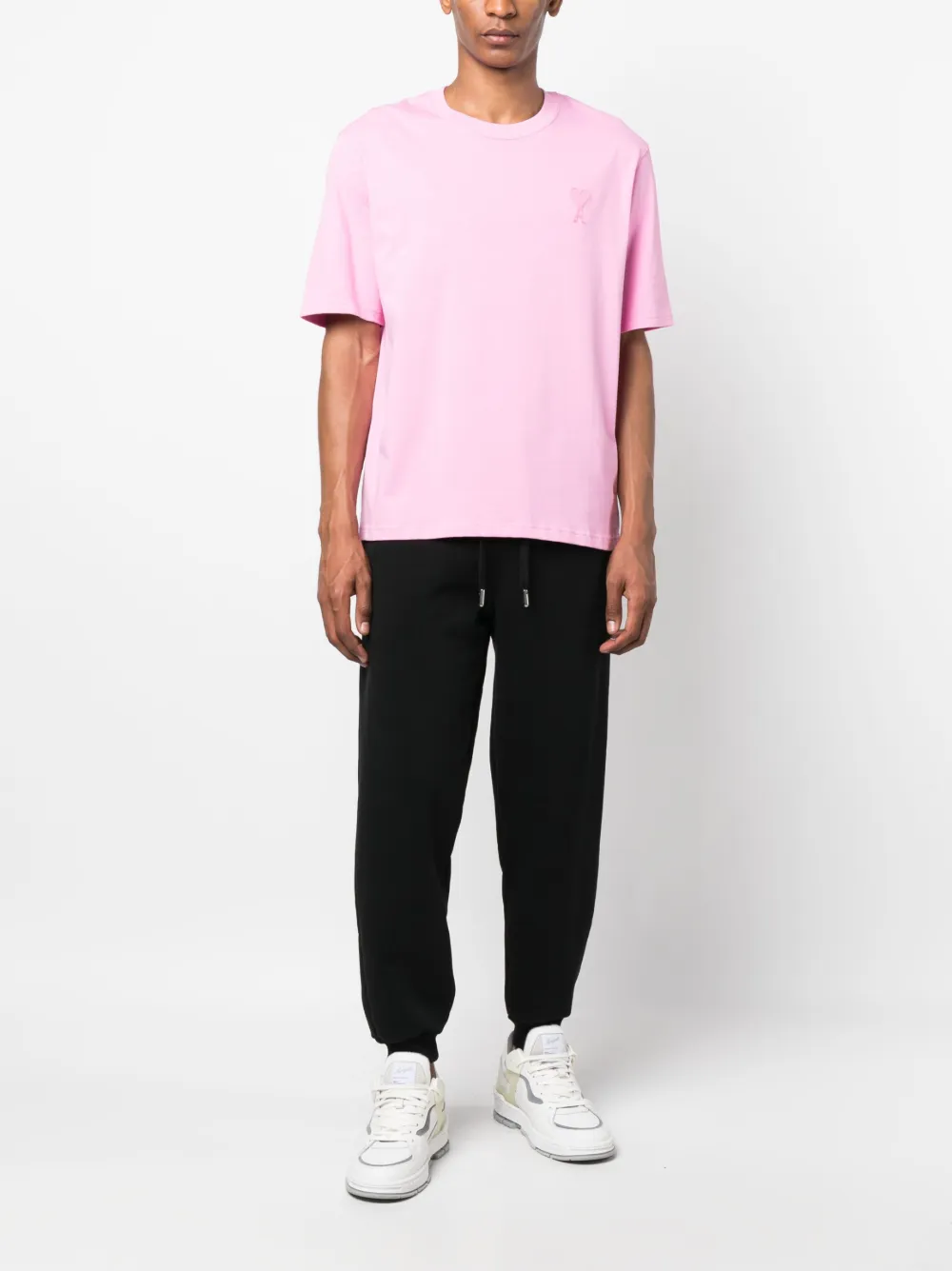 AMI Paris Ami de Coeur track trousers - Zwart