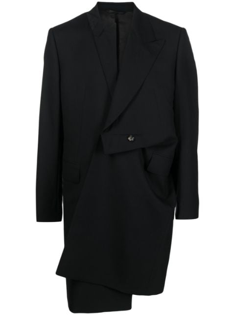 marina yee Luke asymmetric coat