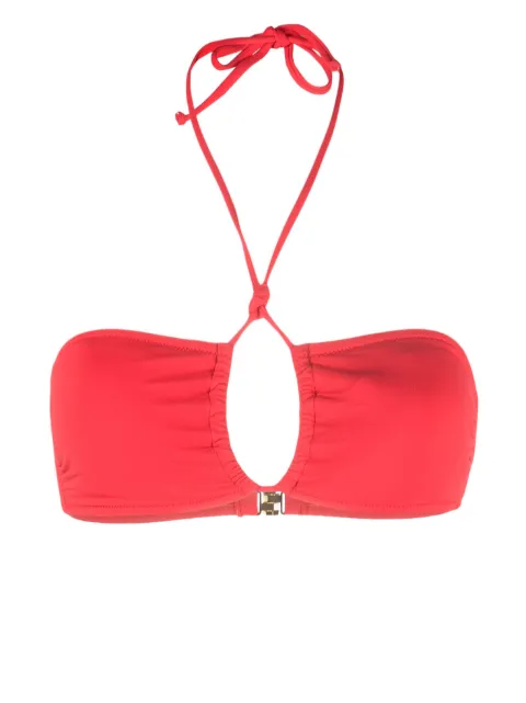 Moschino halterneck bikini top