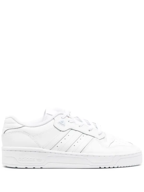Adidas Rivalry logo-patch low-top Sneakers | White | FARFETCH Adidas Rivalry logo-patch low-top Sneakers | White | FARFETCH