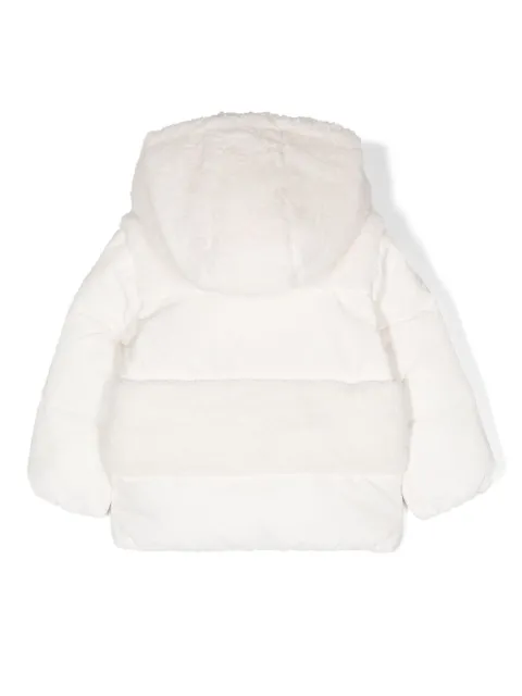 Tommy Hilfiger Junior logo-patch padded jacket