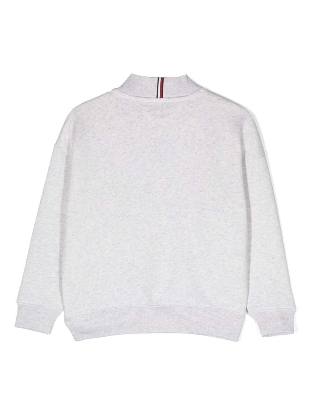 Tommy Hilfiger Junior Sweater met gestreept detail - Grijs