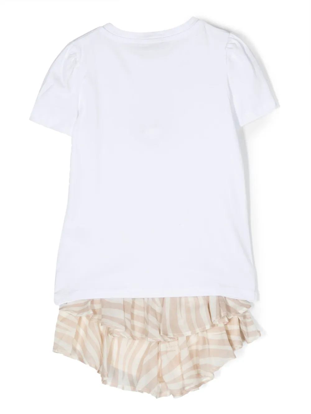 Pinko Kids Shorts met logoprint - Wit