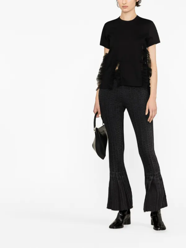 Noir Kei Ninomiya チュールレイヤー Tシャツ - Farfetch