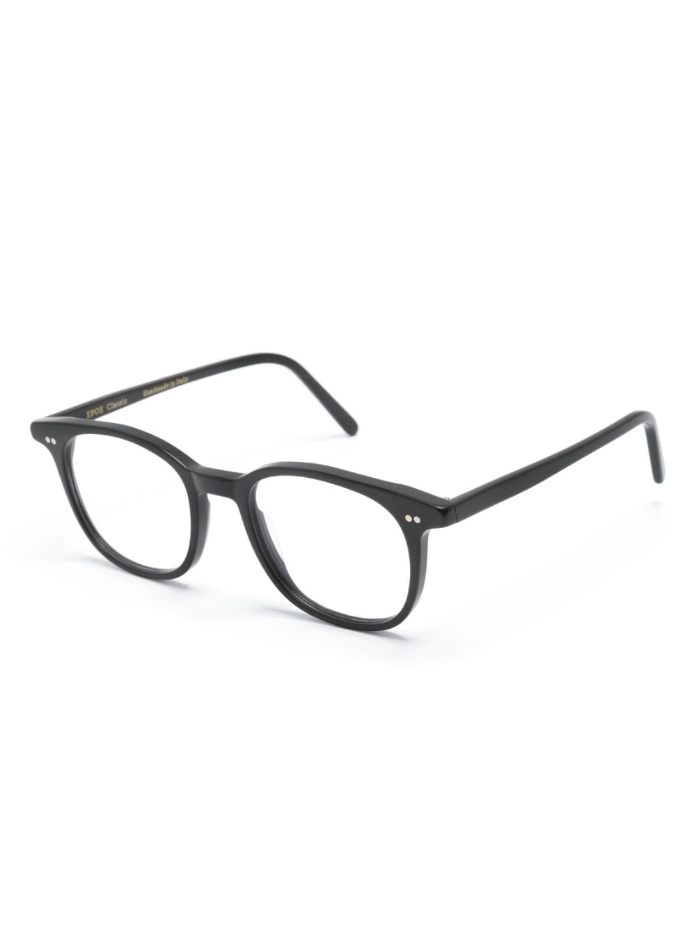 Epos Zante bril met ovalen montuur - Zwart