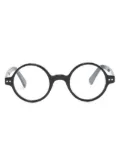 Epos Palladio round-frame glasses - Black