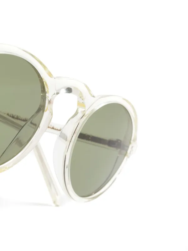 Epos Nyx round frame Sunglasses Green FARFETCH IE