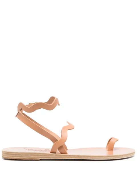 Ancient Greek Sandals Elounda flat leather sandals