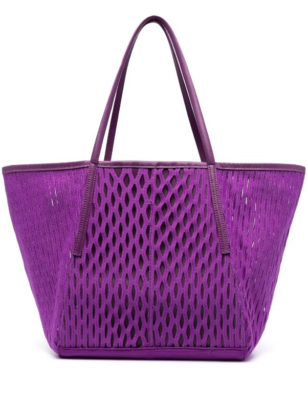 Dorothee Schumacher Trapeze open-mesh Tote Bag - Farfetch