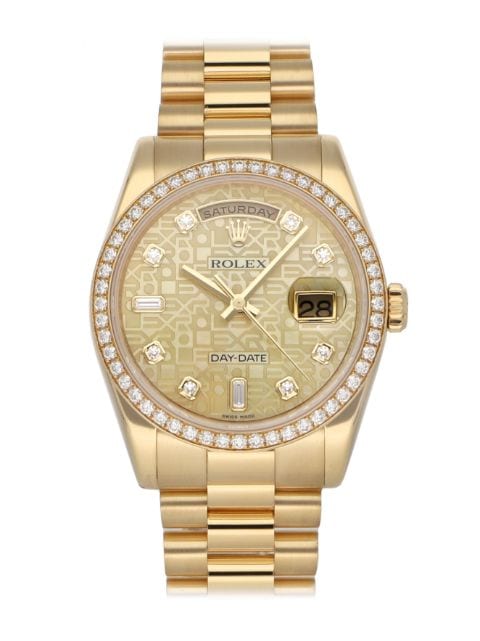 Rolex - 2011 pre-owned Day-Date 36mm