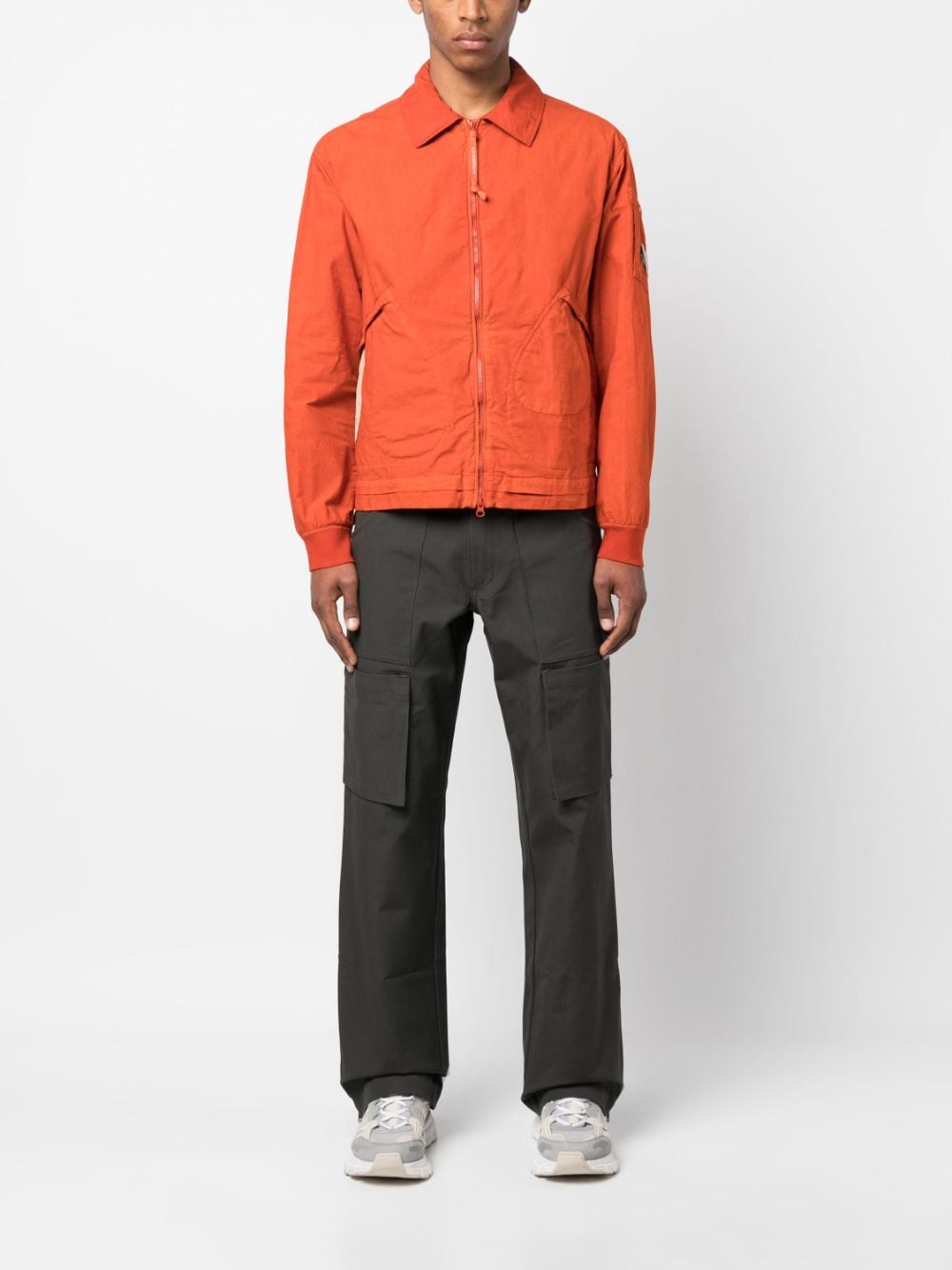 C.P. Company Shirtjack met lange mouwen - Oranje