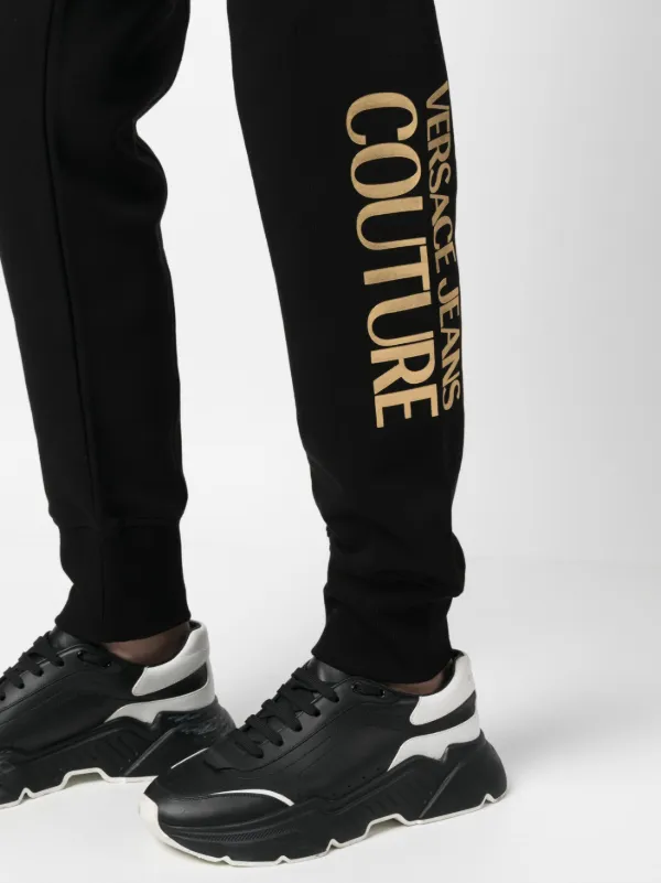 Versace Jeans Couture Drawstring Cotton Sweatpants Farfetch