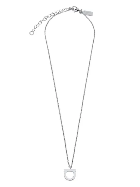 Ferragamo Gancini cable-link necklace