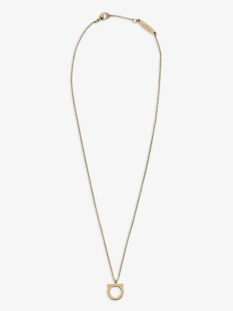 Ferragamo Gancini pendant necklace