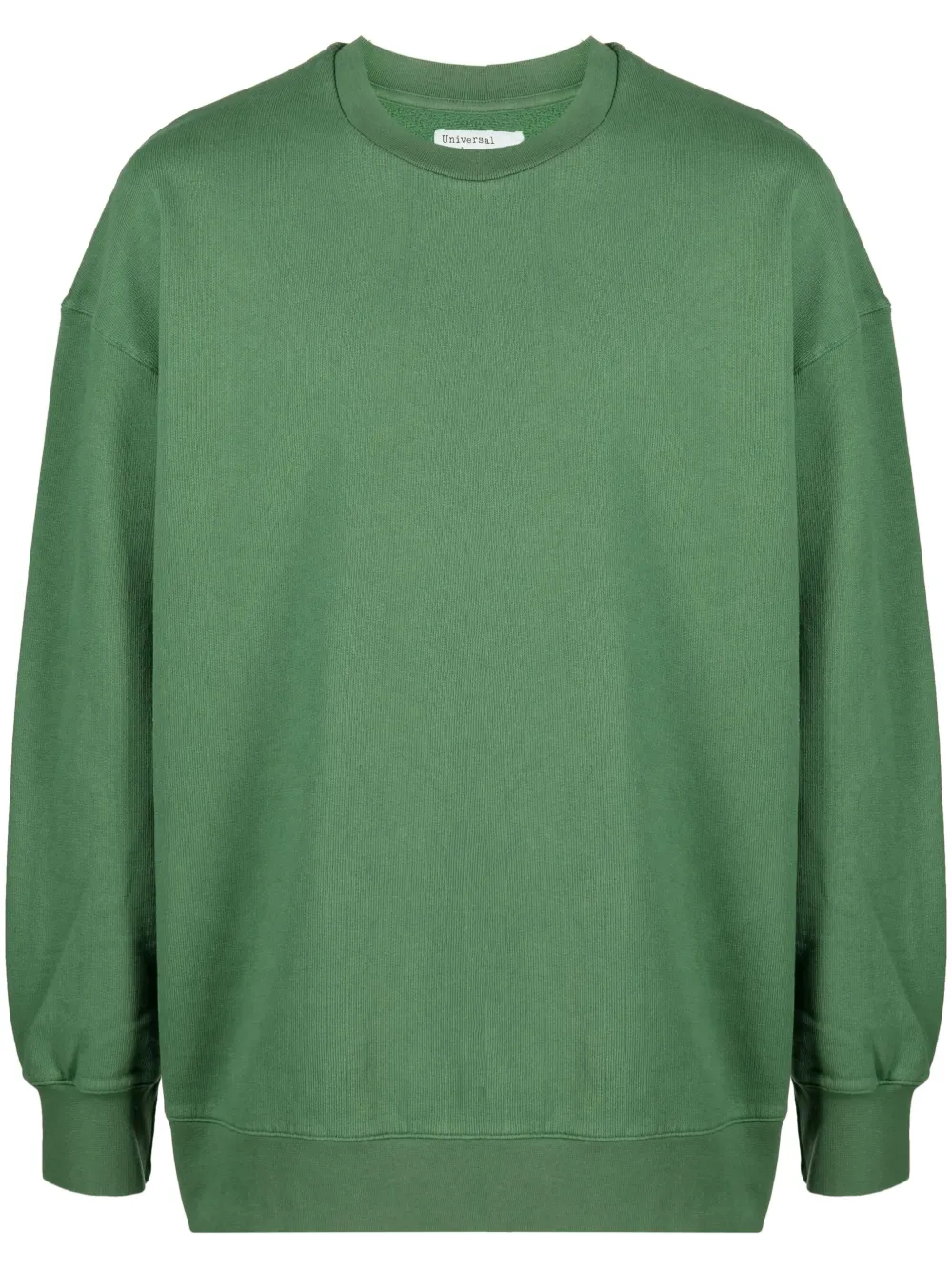 Universal Works crewneck Cotton Sweatshirt Farfetch